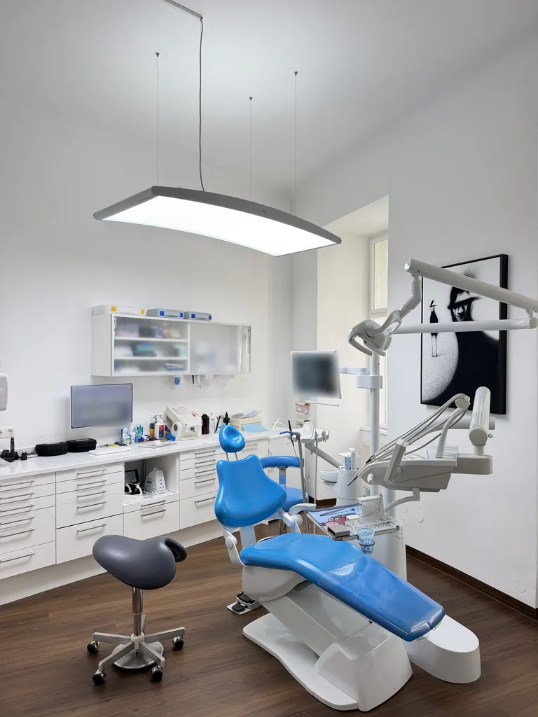 Behandlungszimmer der Zahnarztpraxis in 1090 Wien
